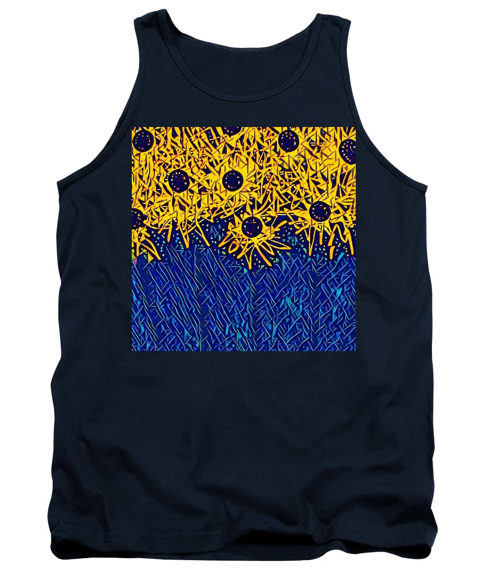 Abstracted Asteraceae - Tank Top