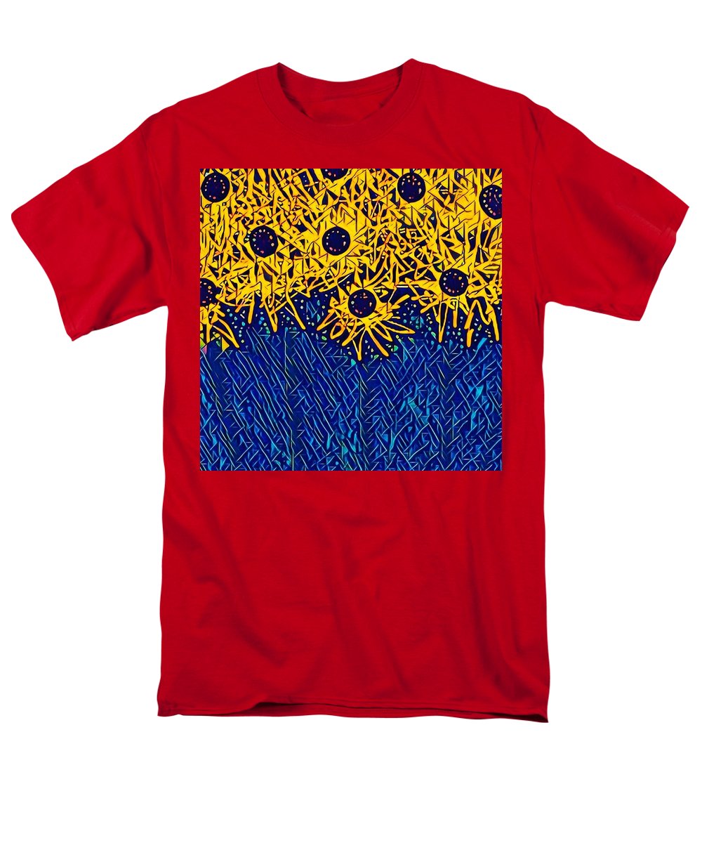 Abstracted Asteraceae - Men's T-Shirt  (Regular Fit)