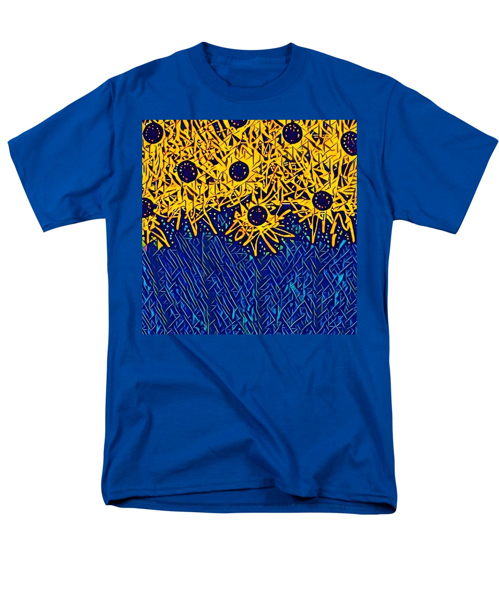 Abstracted Asteraceae - Men's T-Shirt  (Regular Fit)