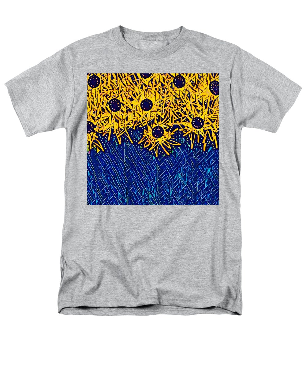 Abstracted Asteraceae - Men's T-Shirt  (Regular Fit)