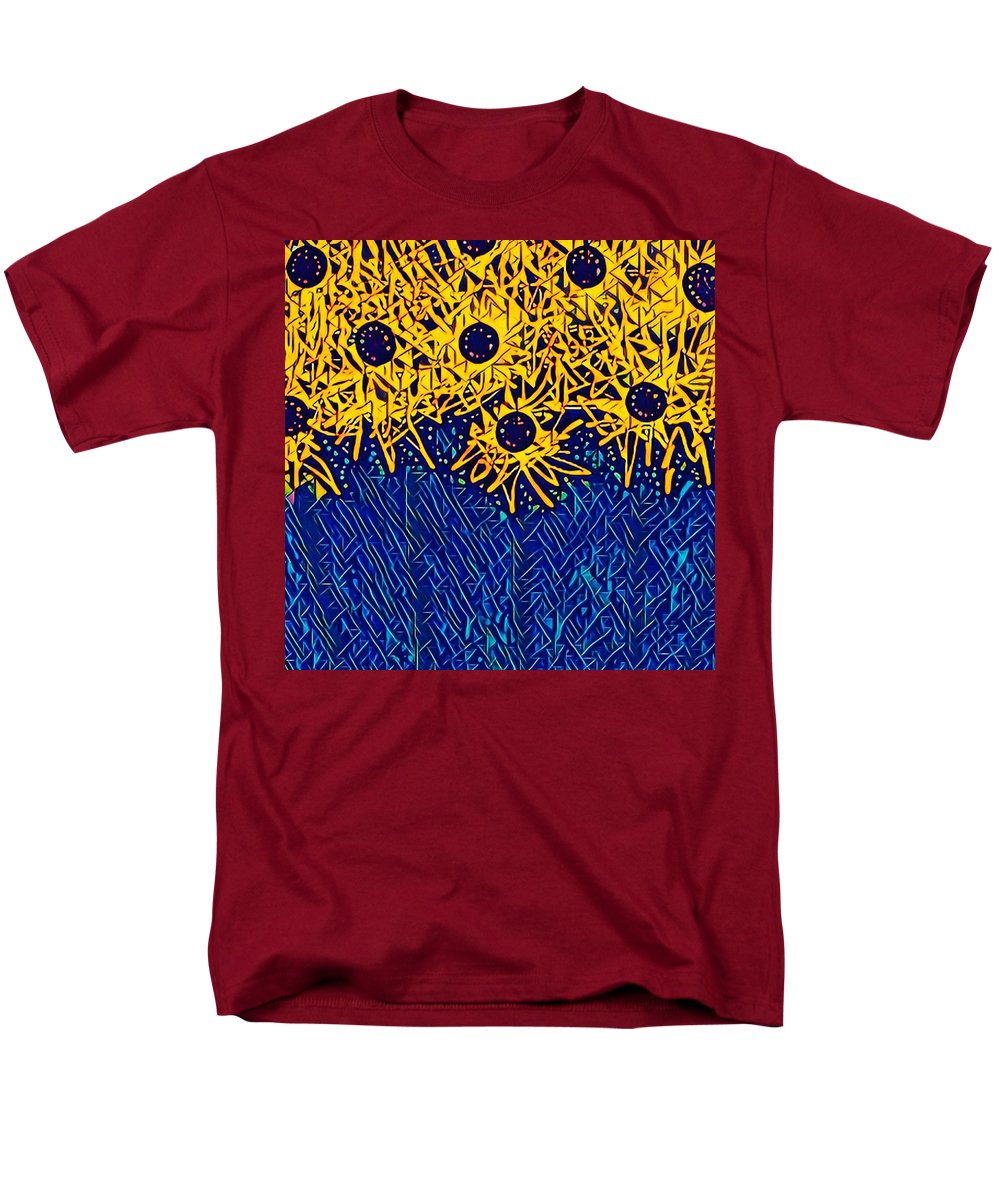 Abstracted Asteraceae - Men's T-Shirt  (Regular Fit)