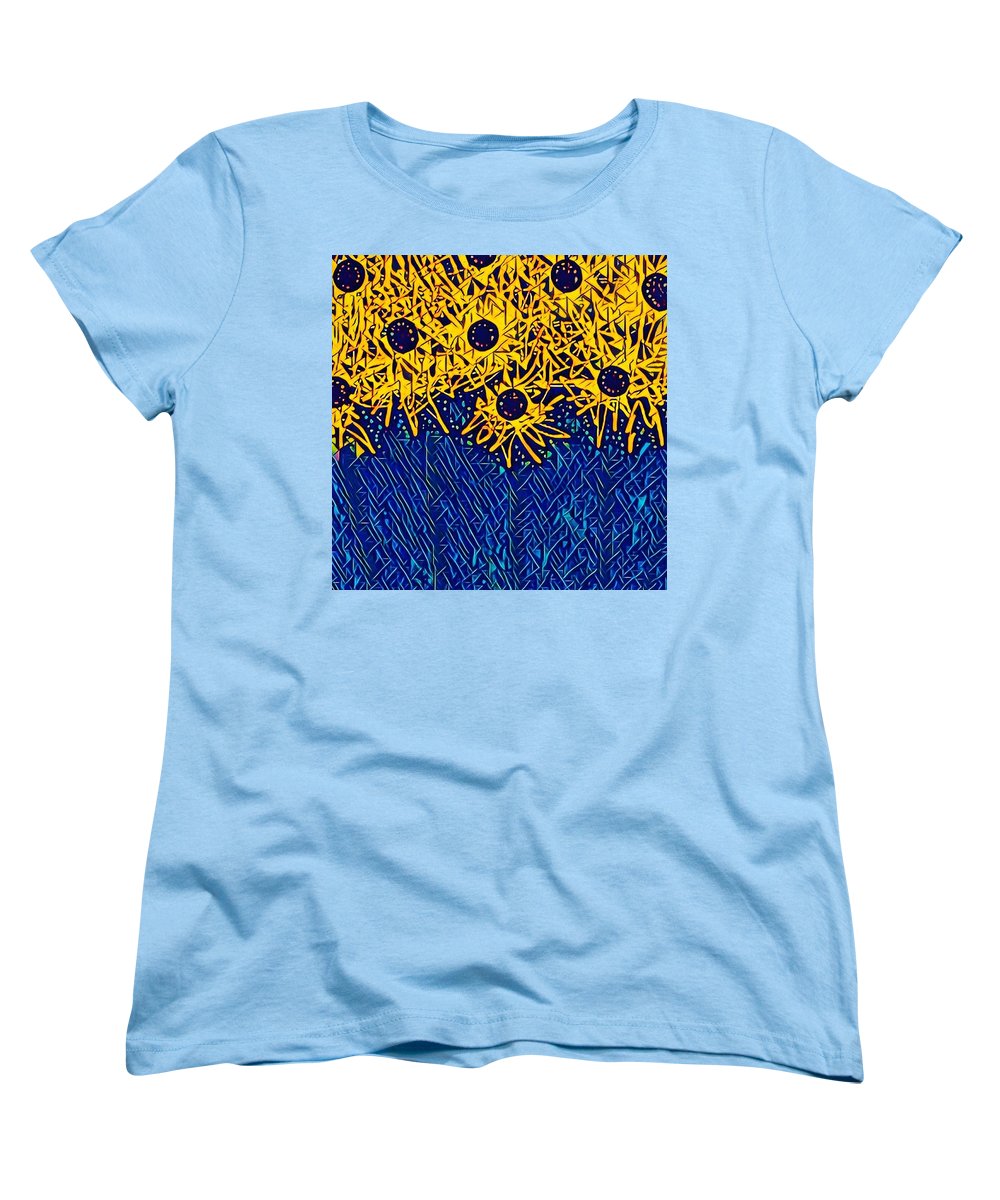 Abstracted Asteraceae - Women's T-Shirt (Standard Fit)