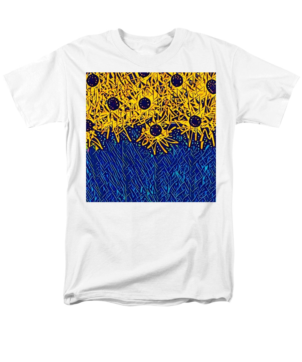 Abstracted Asteraceae - Men's T-Shirt  (Regular Fit)