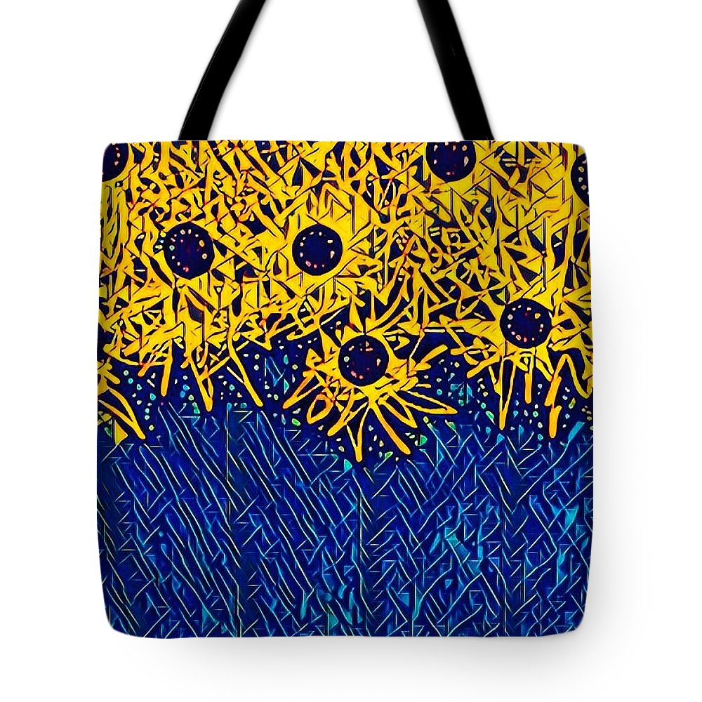 Abstracted Asteraceae - Tote Bag