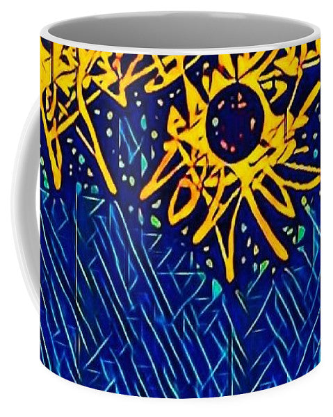 Abstracted Asteraceae - Mug