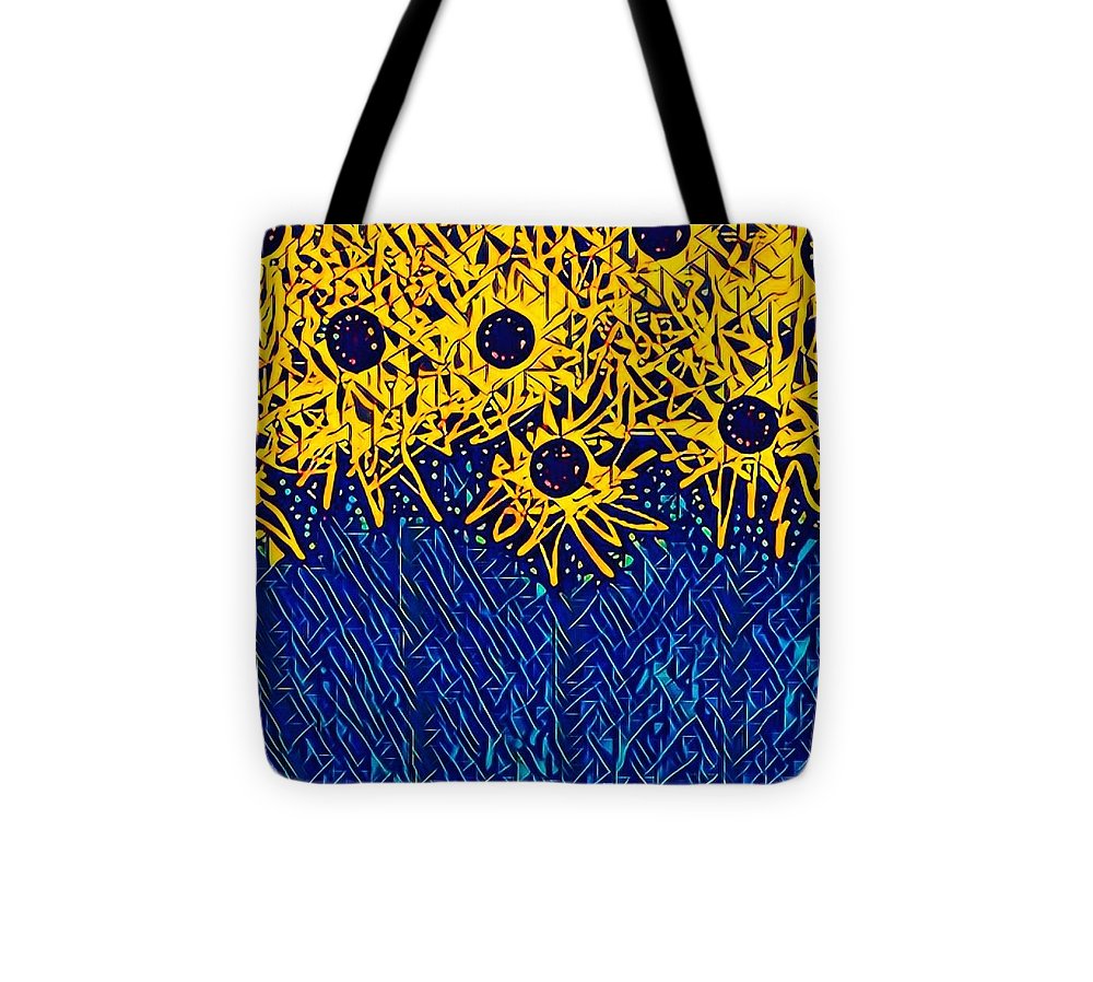 Abstracted Asteraceae - Tote Bag