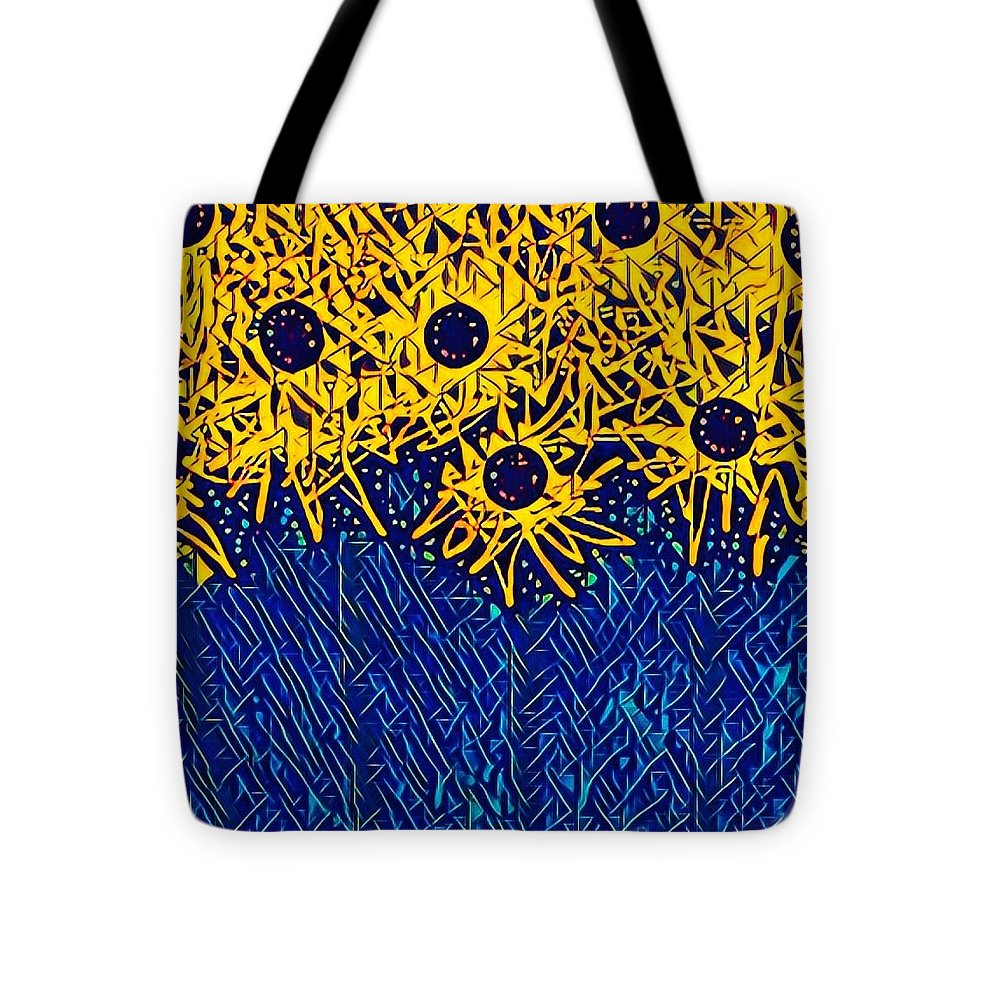 Abstracted Asteraceae - Tote Bag