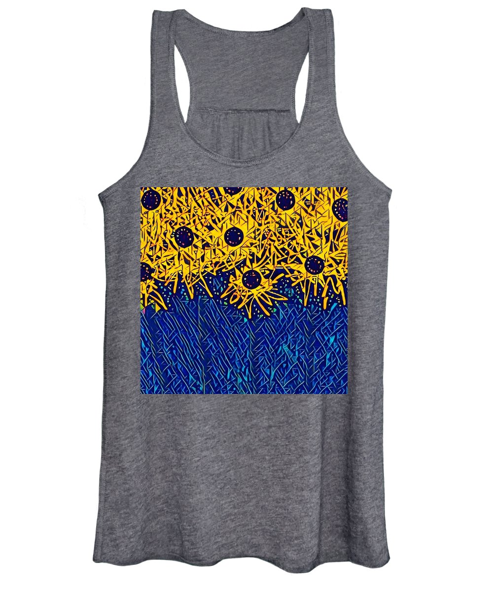 Abstracted Asteraceae - Women's Tank Top