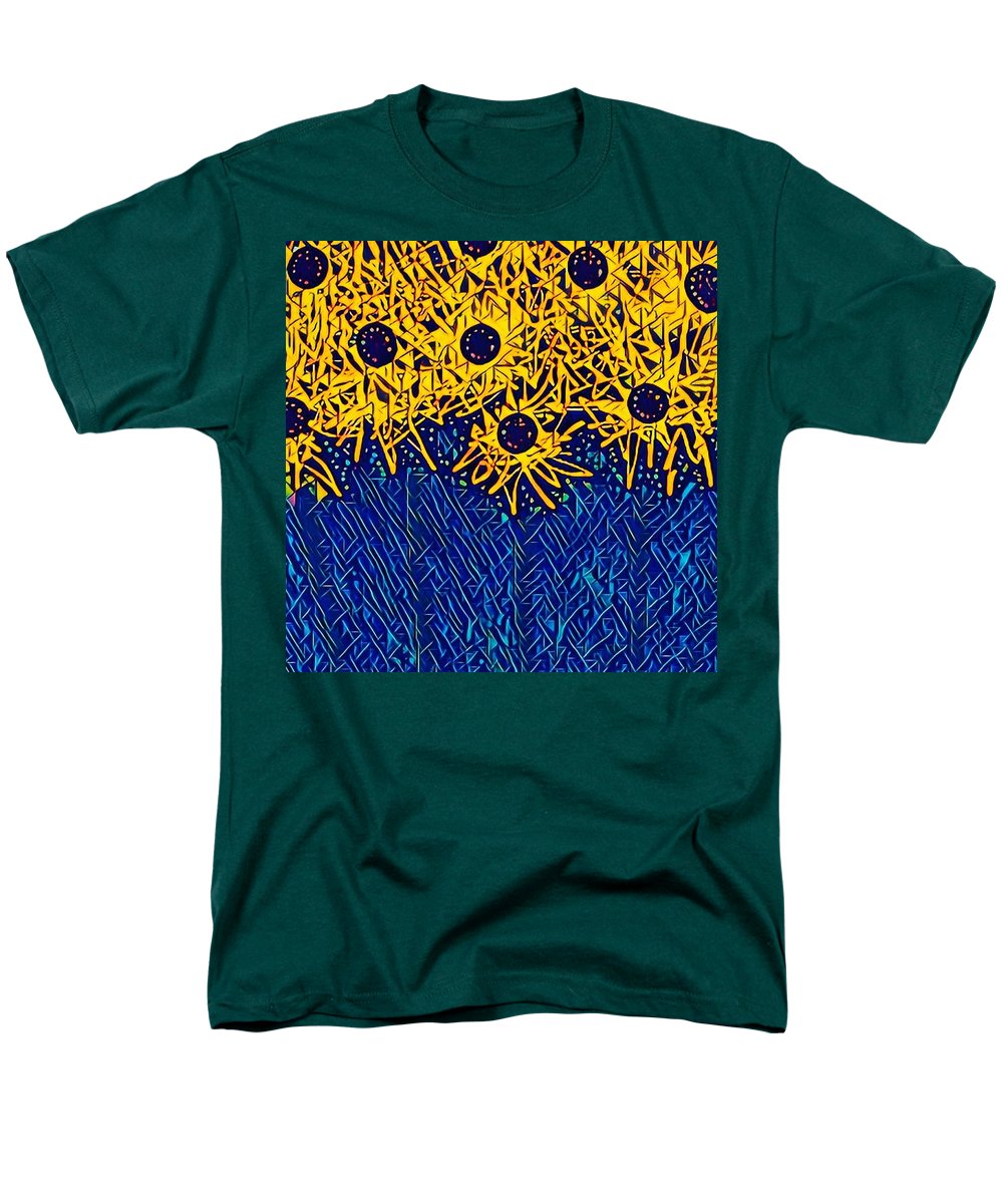 Abstracted Asteraceae - Men's T-Shirt  (Regular Fit)