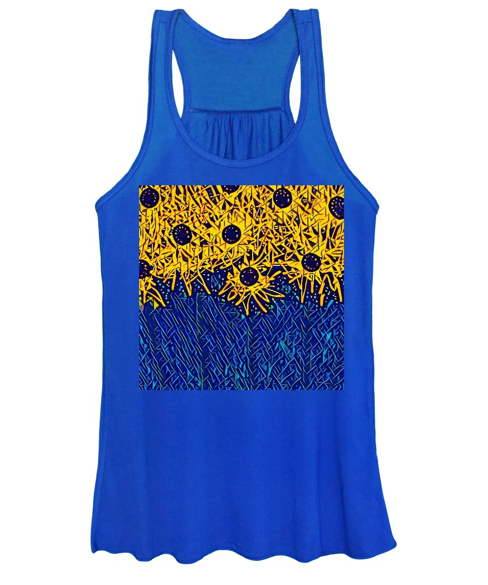 Abstracted Asteraceae - Women's Tank Top