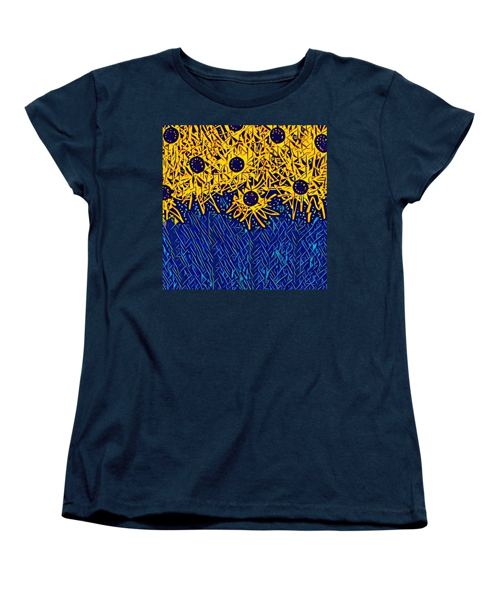 Abstracted Asteraceae - Women's T-Shirt (Standard Fit)