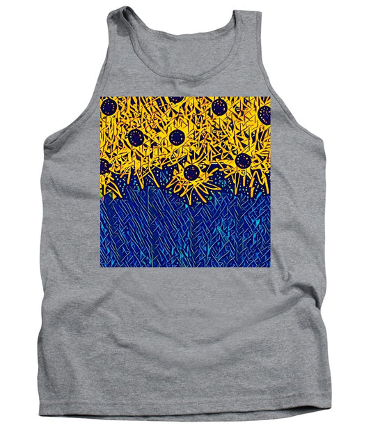 Abstracted Asteraceae - Tank Top