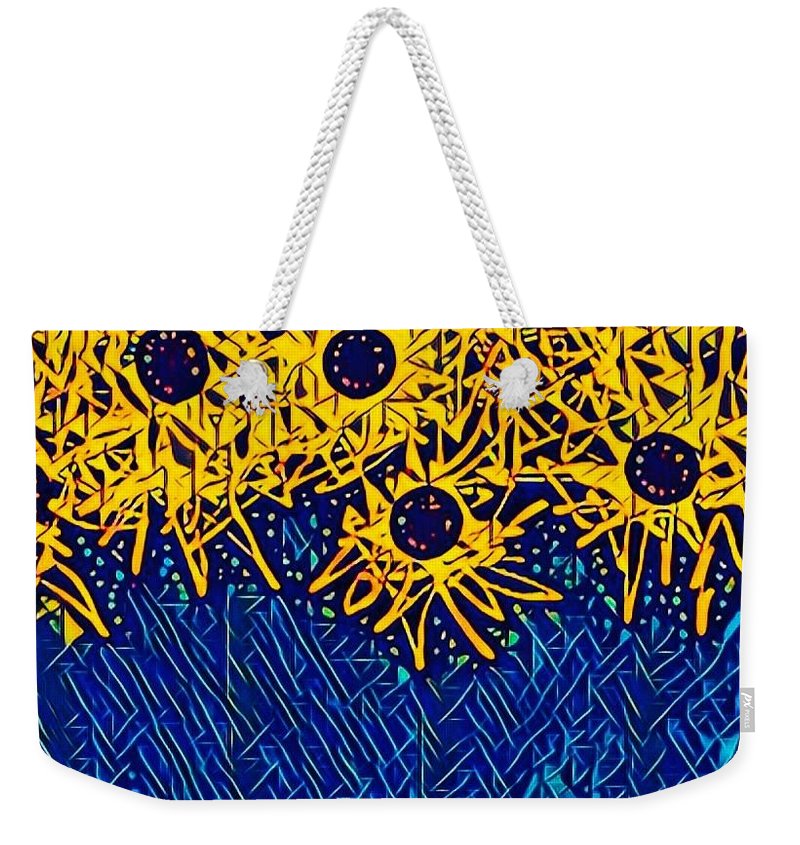 Abstracted Asteraceae - Weekender Tote Bag