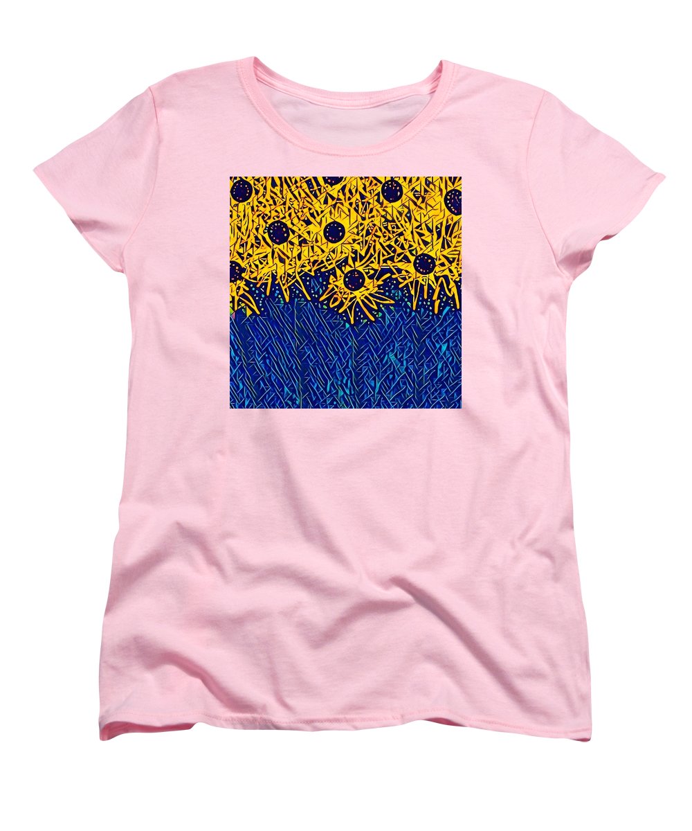 Abstracted Asteraceae - Women's T-Shirt (Standard Fit)