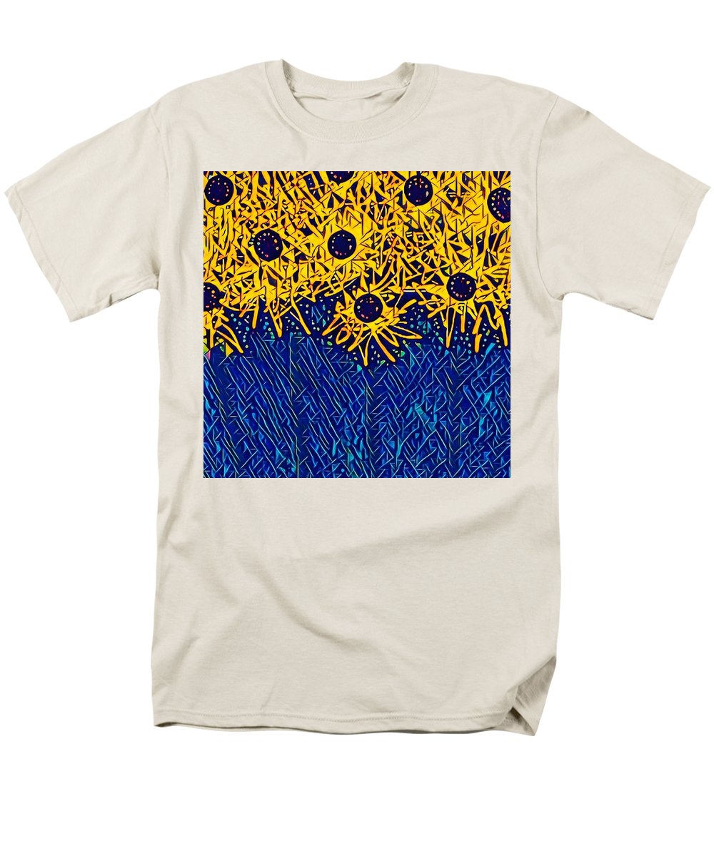 Abstracted Asteraceae - Men's T-Shirt  (Regular Fit)