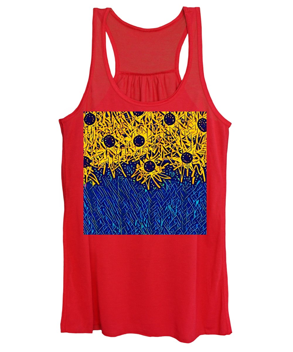 Abstracted Asteraceae - Women's Tank Top