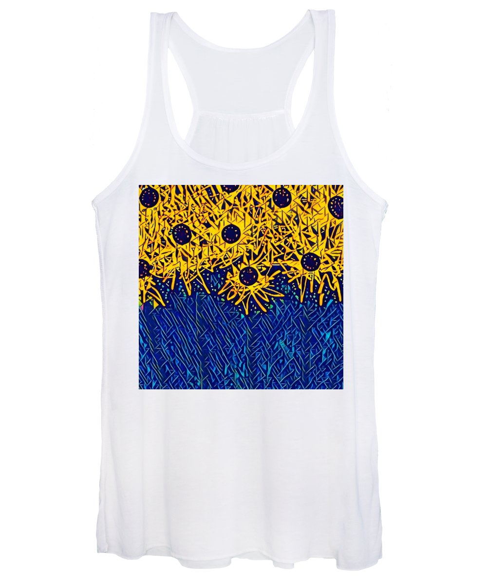 Abstracted Asteraceae - Women's Tank Top