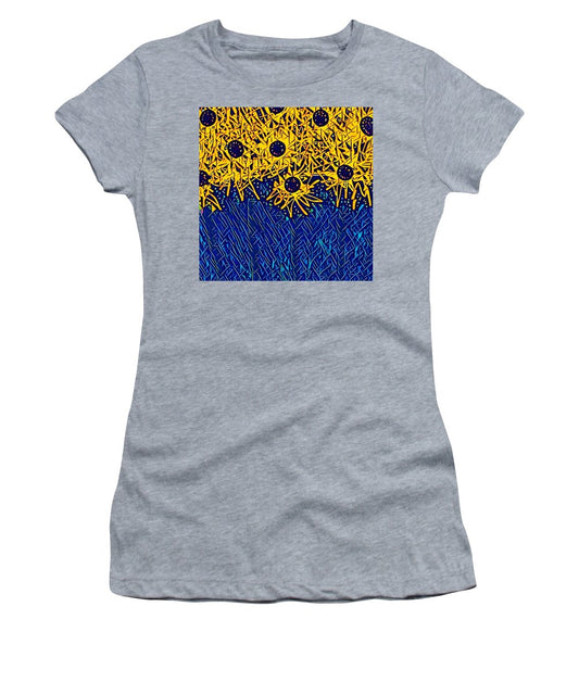 Abstracted Asteraceae - Women's T-Shirt