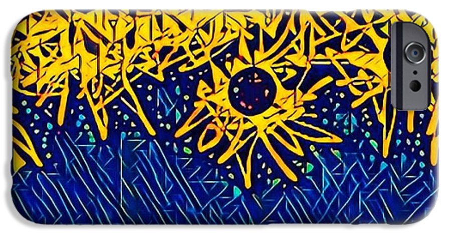 Abstracted Asteraceae - Phone Case