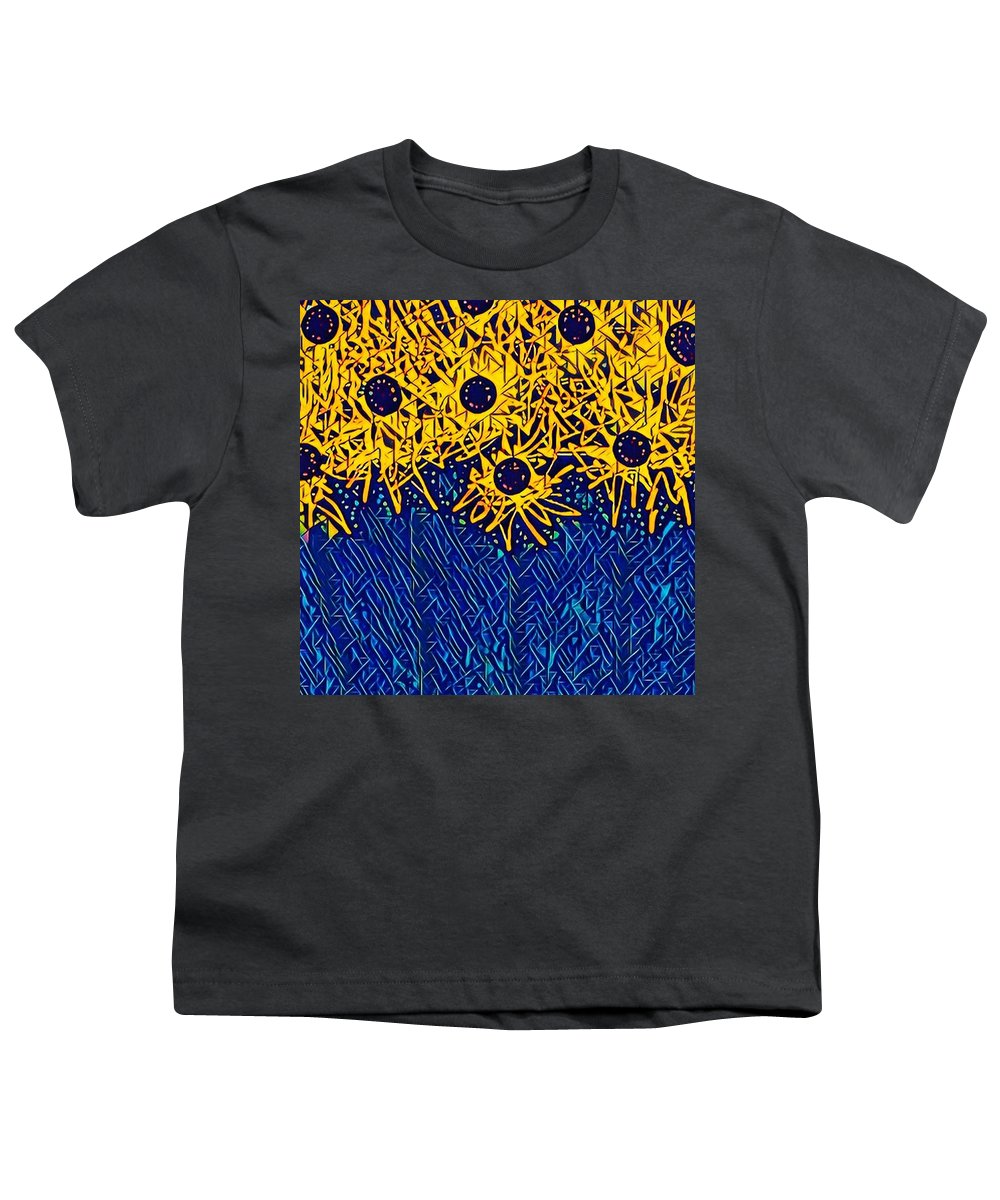 Abstracted Asteraceae - Youth T-Shirt