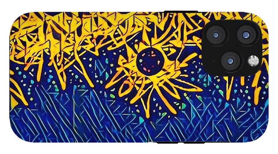 Abstracted Asteraceae - Phone Case