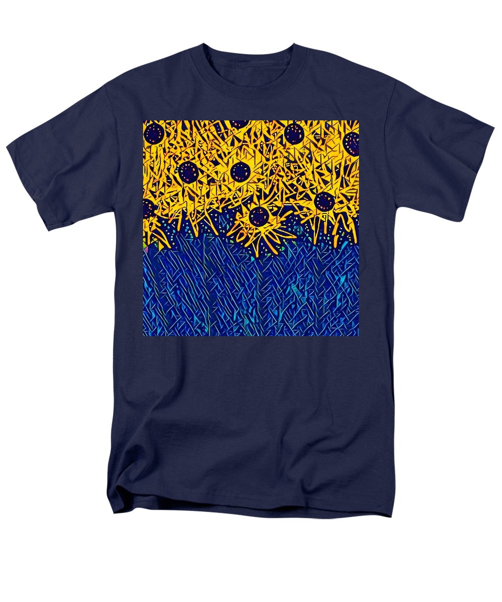 Abstracted Asteraceae - Men's T-Shirt  (Regular Fit)