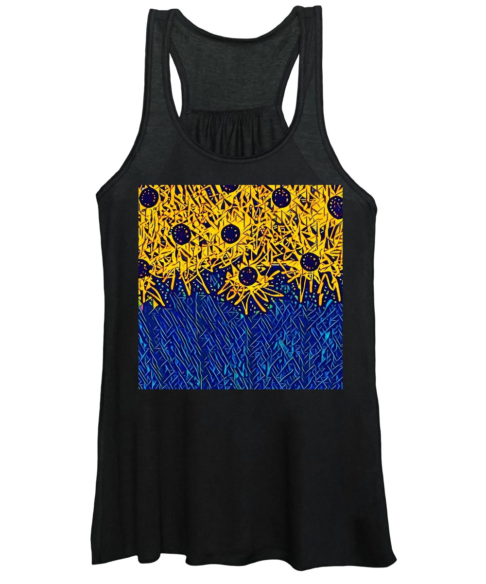 Abstracted Asteraceae - Women's Tank Top