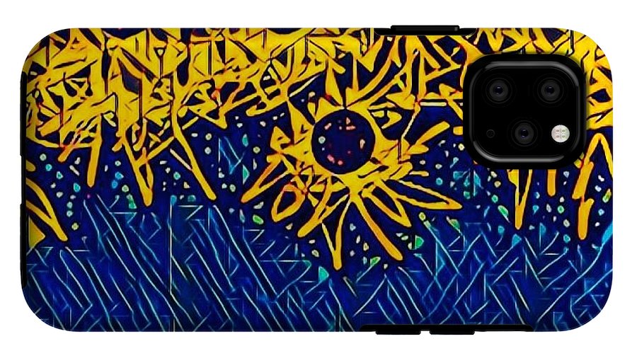 Abstracted Asteraceae - Phone Case