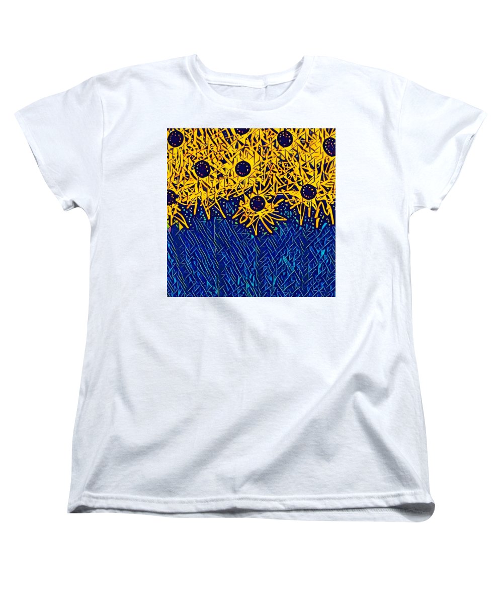 Abstracted Asteraceae - Women's T-Shirt (Standard Fit)