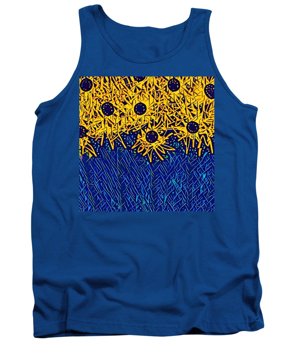 Abstracted Asteraceae - Tank Top