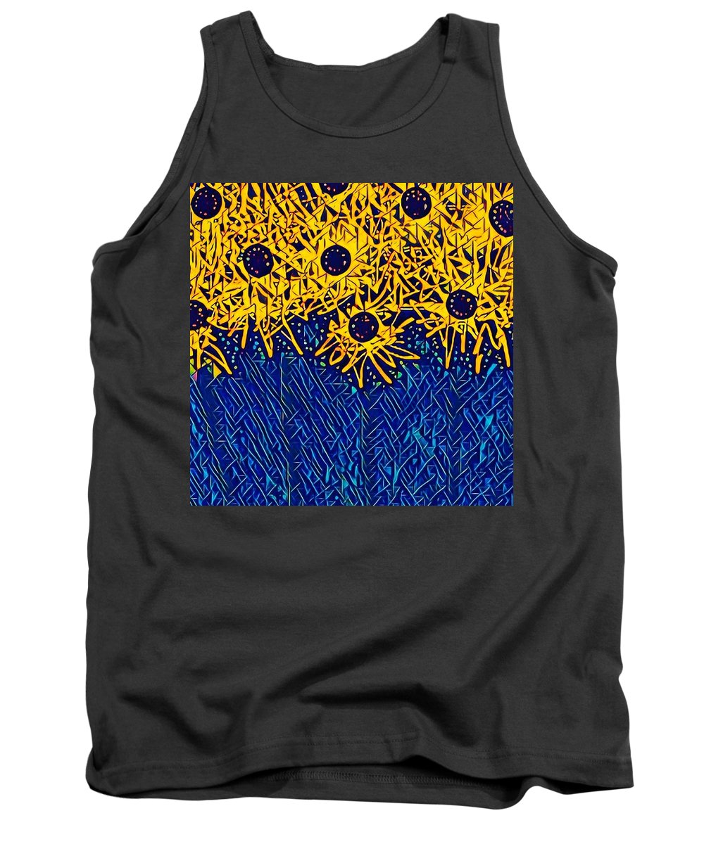 Abstracted Asteraceae - Tank Top