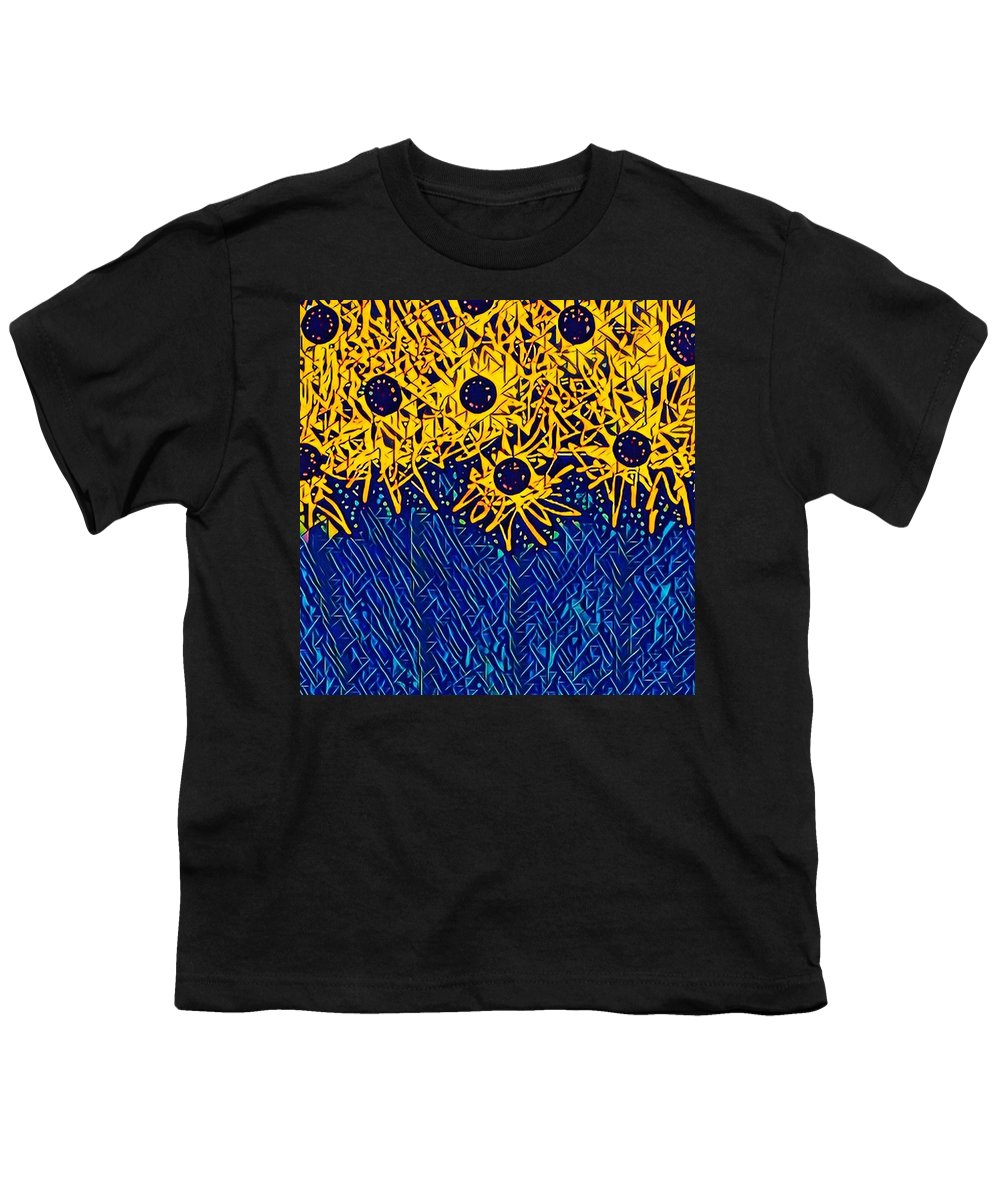 Abstracted Asteraceae - Youth T-Shirt