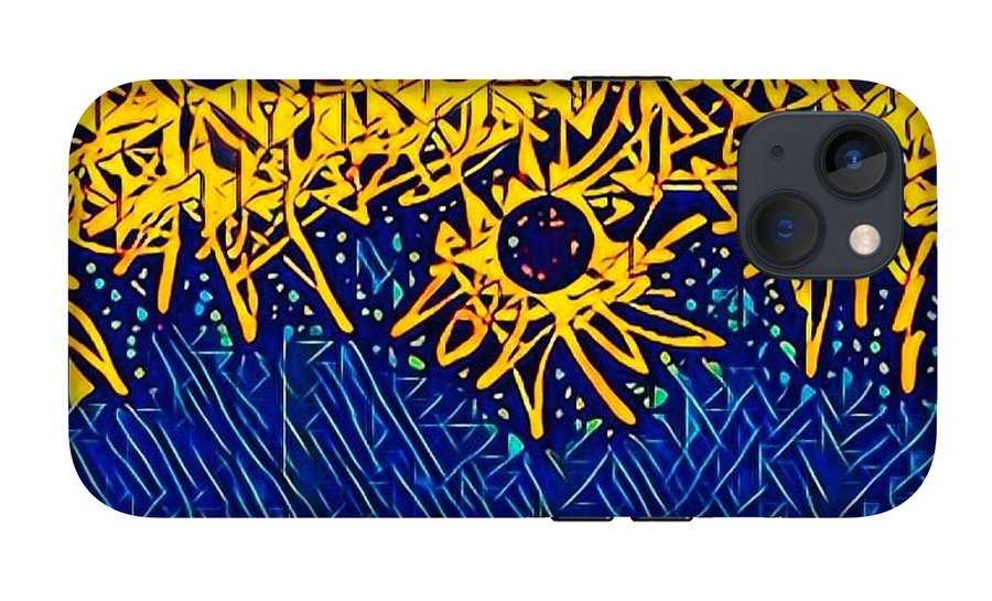 Abstracted Asteraceae - Phone Case