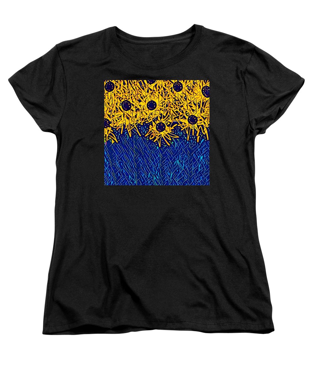 Abstracted Asteraceae - Women's T-Shirt (Standard Fit)