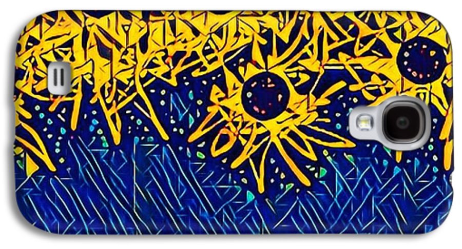 Abstracted Asteraceae - Phone Case