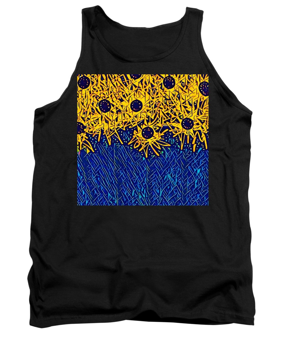 Abstracted Asteraceae - Tank Top