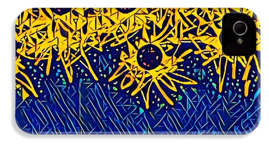 Abstracted Asteraceae - Phone Case