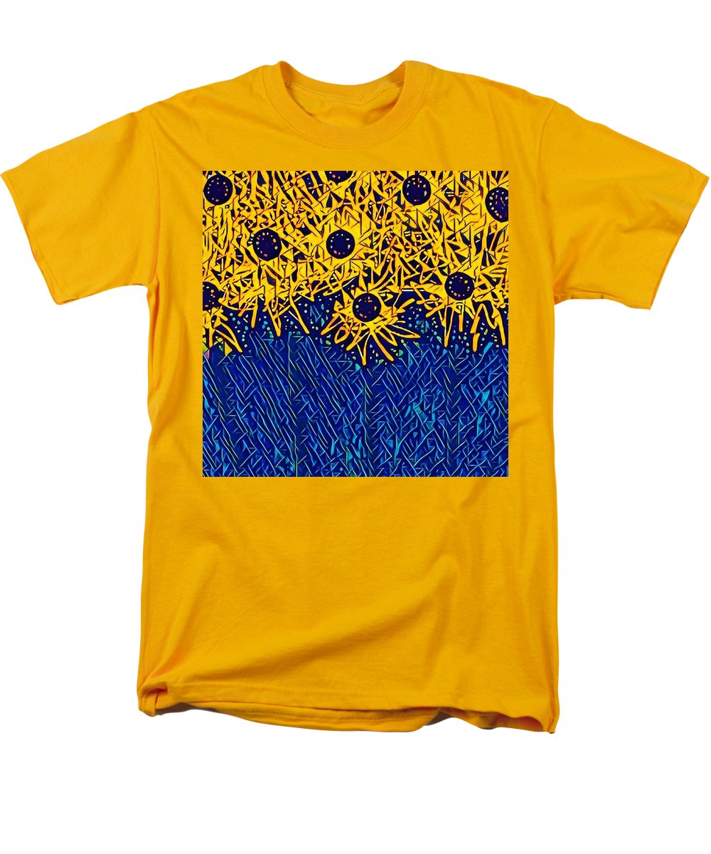 Abstracted Asteraceae - Men's T-Shirt  (Regular Fit)