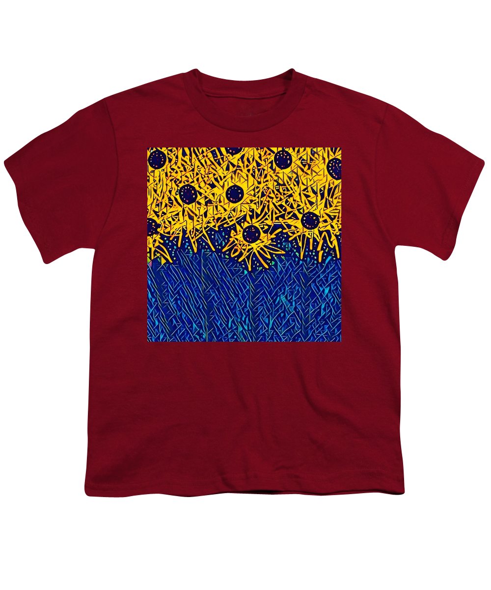 Abstracted Asteraceae - Youth T-Shirt