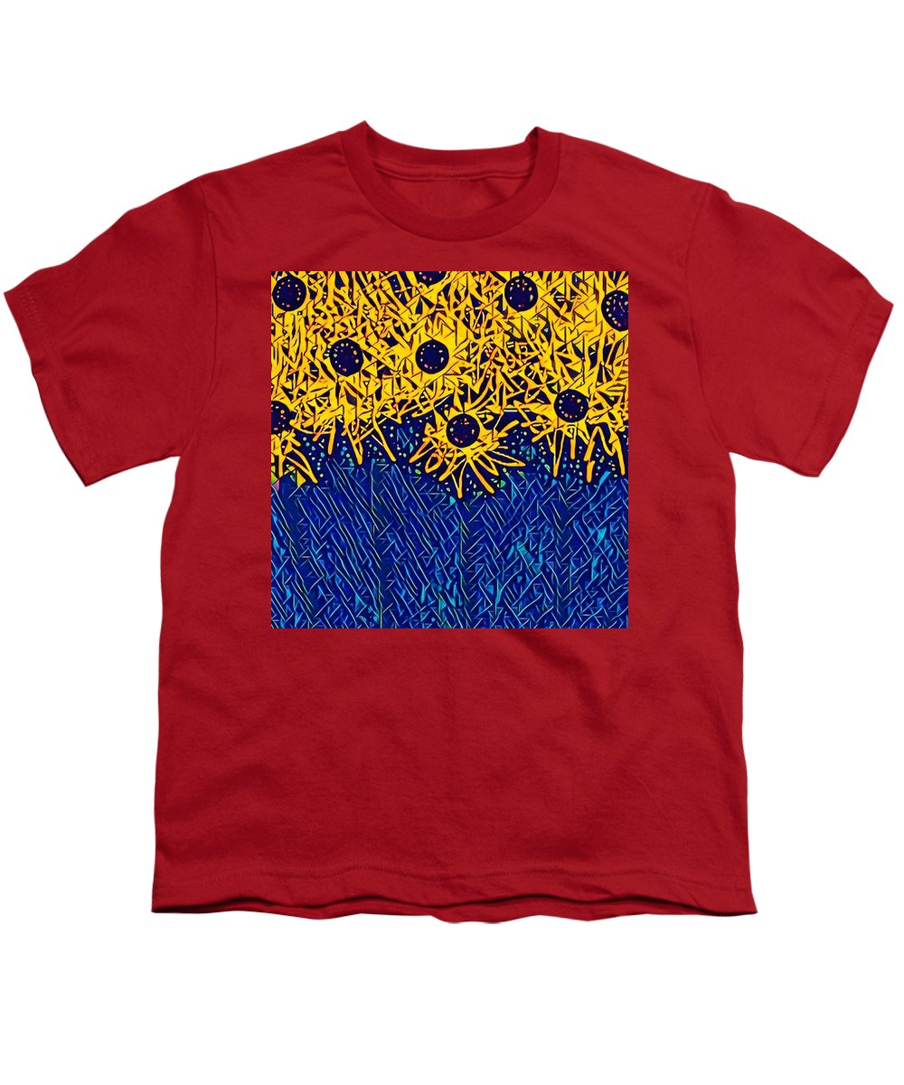 Abstracted Asteraceae - Youth T-Shirt