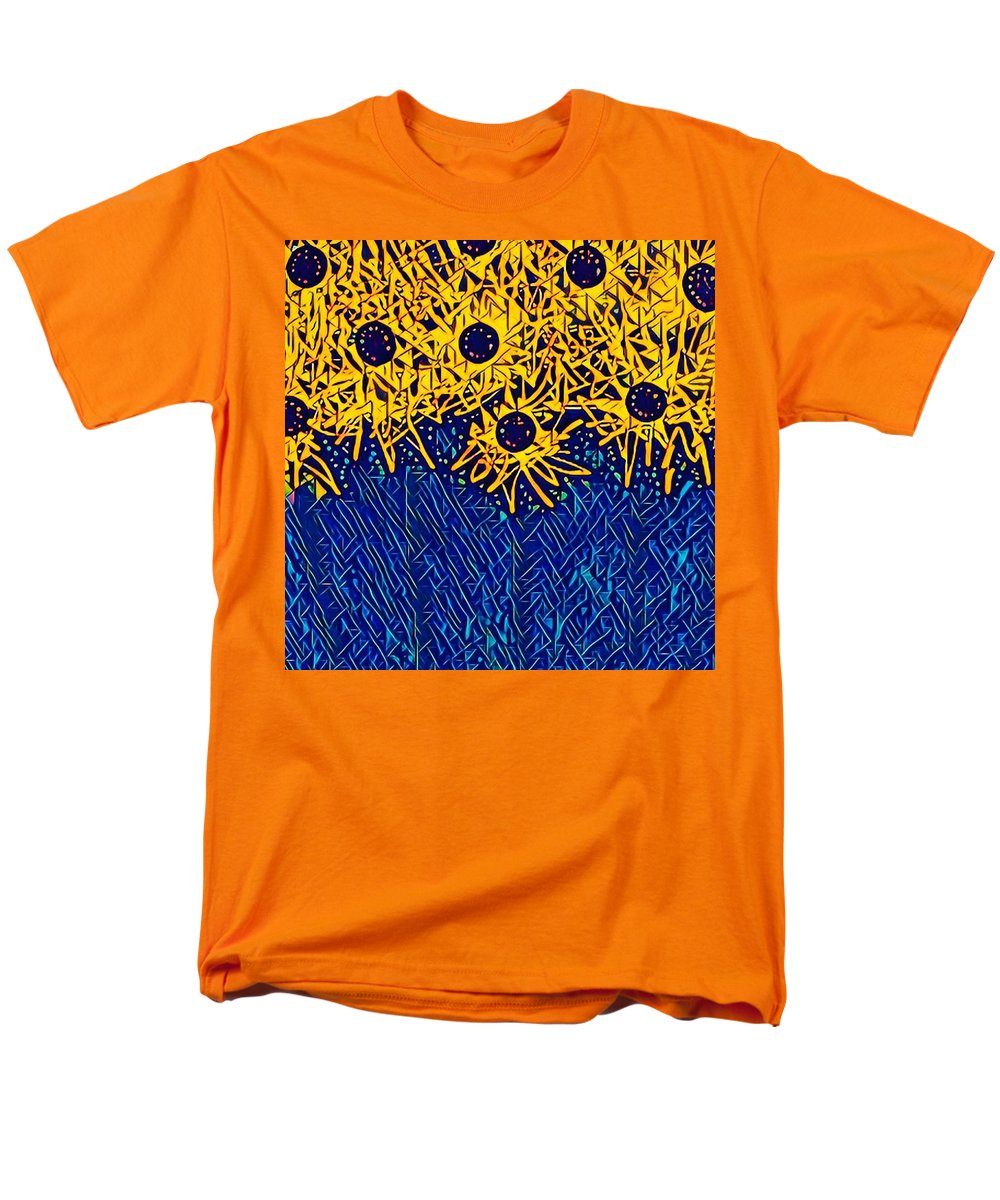 Abstracted Asteraceae - Men's T-Shirt  (Regular Fit)