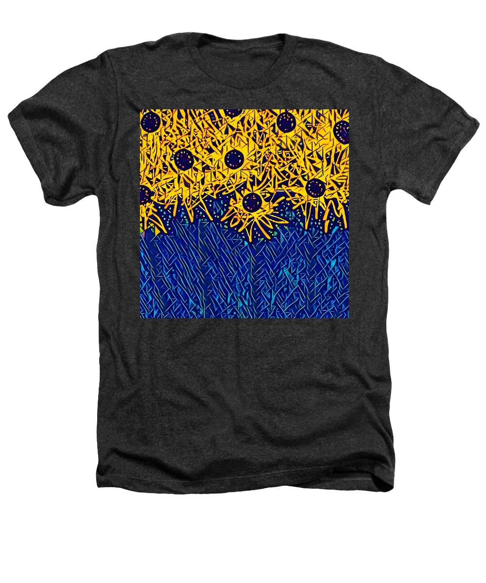 Abstracted Asteraceae - Heathers T-Shirt