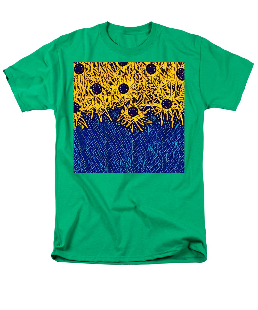 Abstracted Asteraceae - Men's T-Shirt  (Regular Fit)