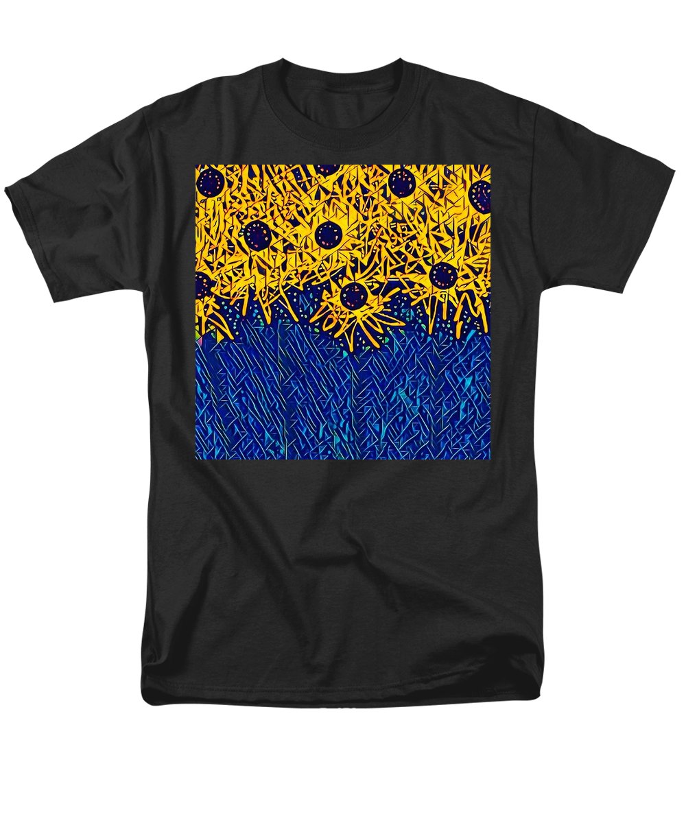 Abstracted Asteraceae - Men's T-Shirt  (Regular Fit)