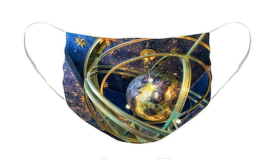 Armillary Sphere - Face Mask