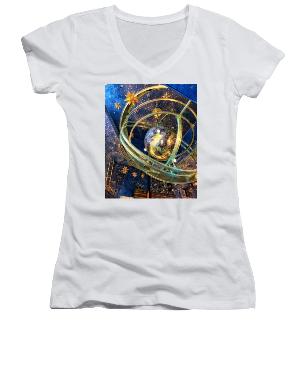 Armillary Sphere - Women's V-Neck