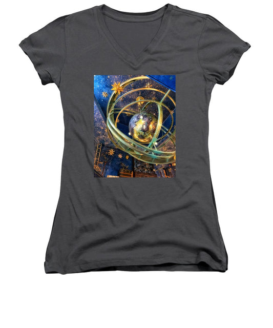 Armillary Sphere - Women's V-Neck