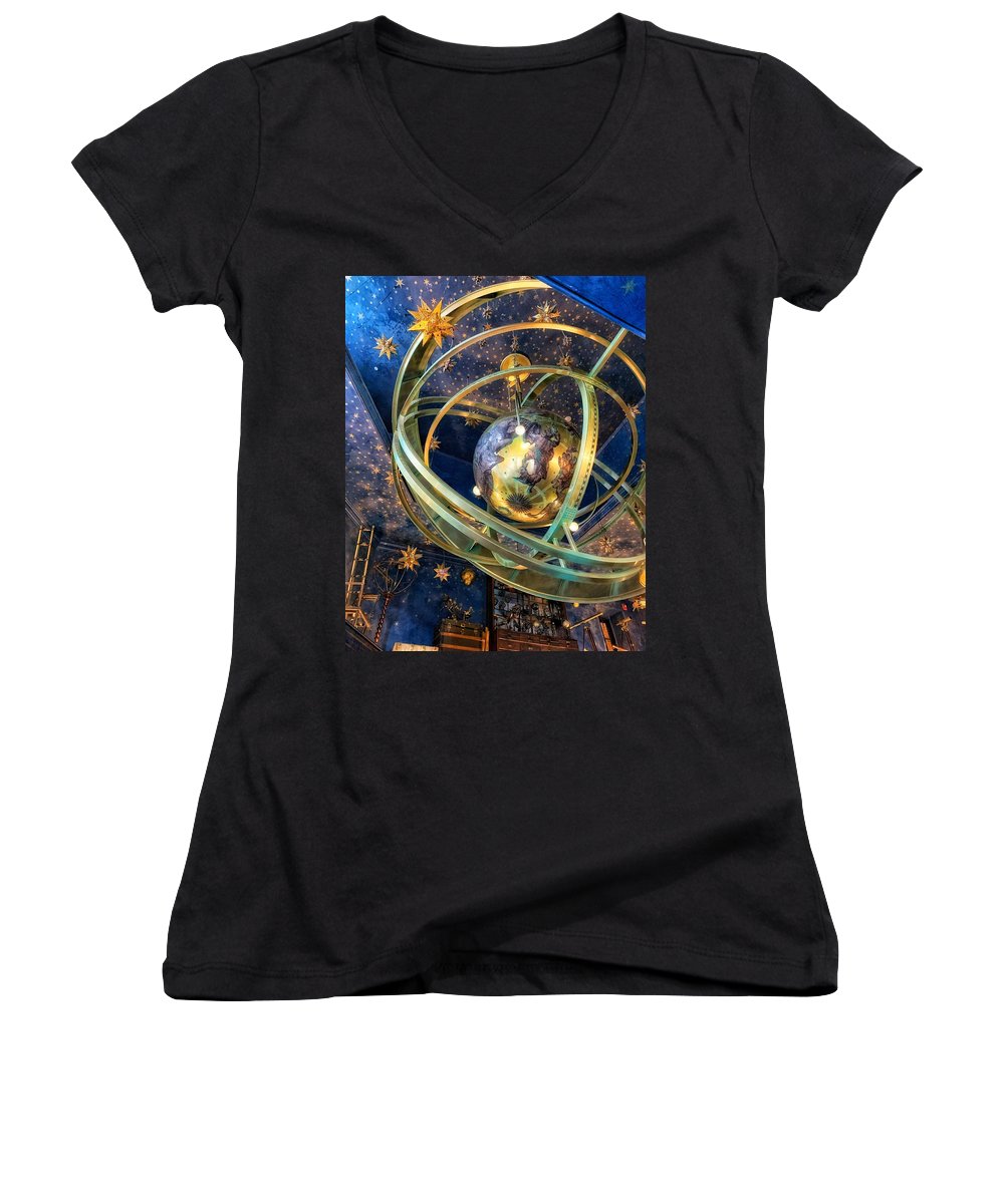 Armillary Sphere - Women's V-Neck