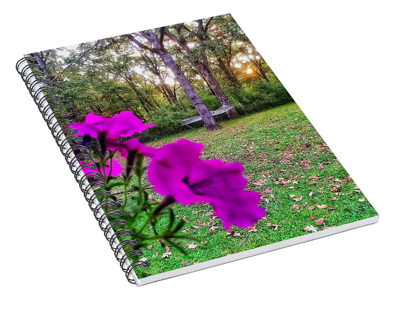 Backyard Bliss - Spiral Notebook