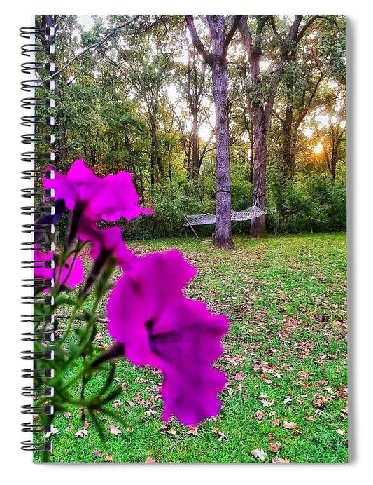 Backyard Bliss - Spiral Notebook